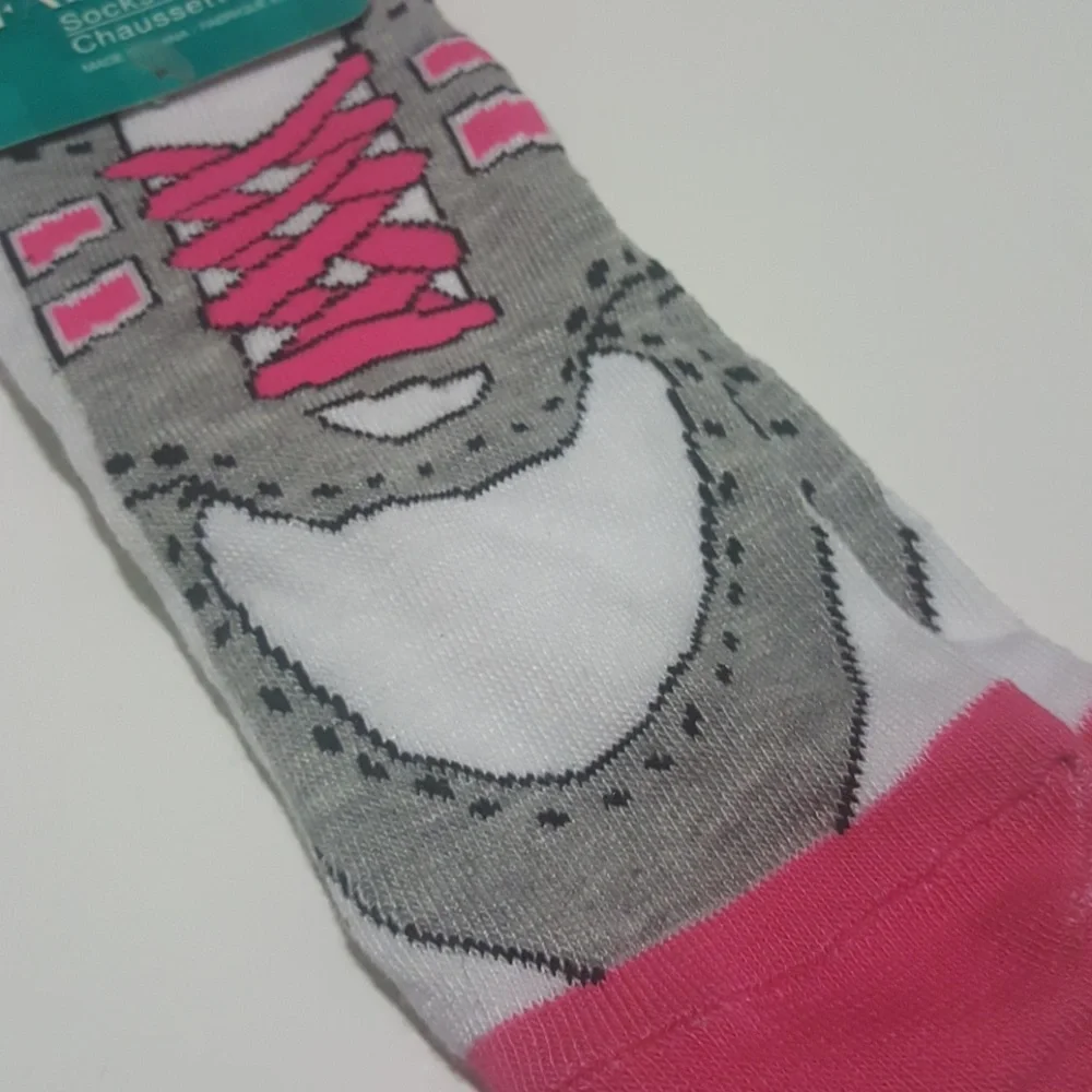 Kids Sneaker Fashion Socks- Size 9-11